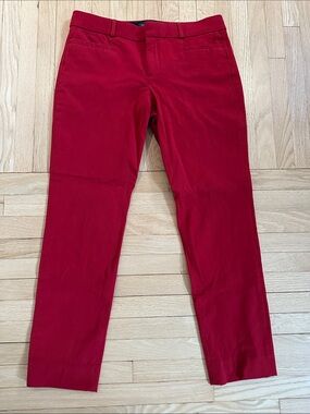 5 for $25 // Banana Republic Sloan fit red pants size 6?